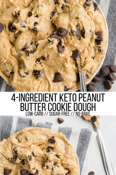 Keto Peanut Butter Edible Cookie Dough - The Roasted Root Keto Edible Cookie Dough For One, Low Cal Edible Cookie Dough, Pb2 Cookie Dough, Pb2 Recipes Low Carb, Keto Pb2 Recipes, Low Carb Desserts Easy Quick, Edible Batter, Keto Edible Cookie Dough, Cookie Dough Recipe Edible