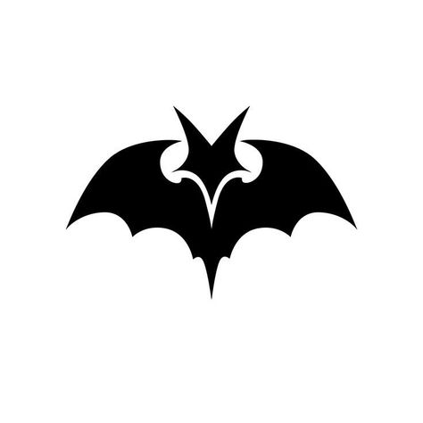 Bat Pfp Drawing, Bat Overlay, Pretty Symbols, Bat Logo Design, Discord Emojis Cute, Y2k Symbols Black, Bat Pfp, Bat Icon, Bat Png