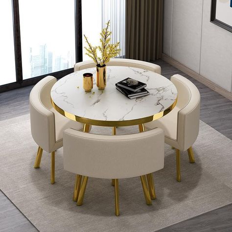 Modern Home Furniture Round Marble Gold Stainless Steel 8 Seater Dining Tables Dining Room Table Set https://m.alibaba.com/product/1600686543489/Modern-Home-Furniture-Round-Marble-Gold.html?__sceneInfo={"cacheTime":"1800000","type":"appDetailShare"} Simple Reception, Wooden Dining Table Modern, Nordic Dining Table, Round Conference Table, Simple Dining Table, تصميم الطاولة, Nordic Dining, Round Furniture, Marble Top Dining Table