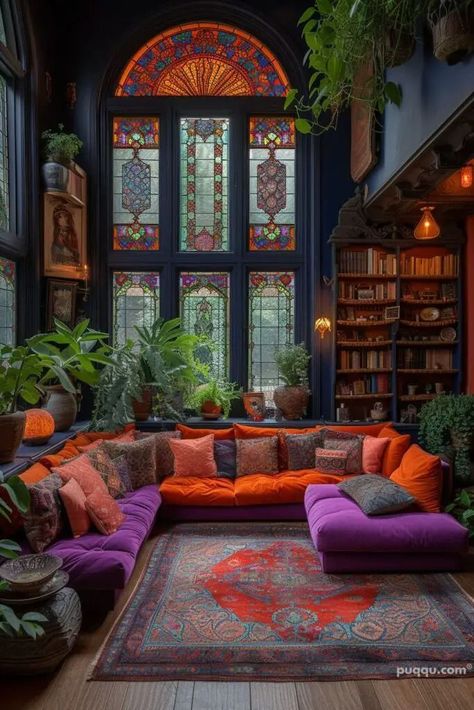 Maximalist Living Room, Boho Bed, Apartment Deco, Small Living Room Layout, Outdoor Living Decor, Book Room, Cozy Living Spaces, Aesthetic Rooms, Maximalism