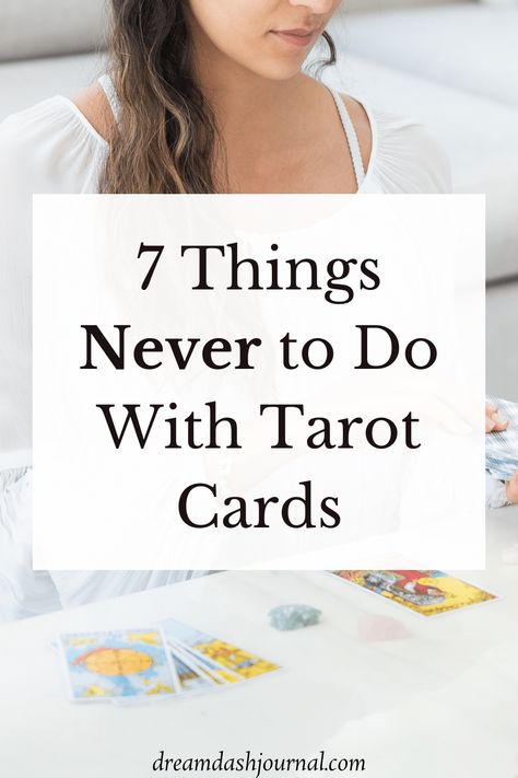 Things Never to Do With Tarot Cards Deeper Connection Quotes, Tarot Practice, Free Tarot Cards, Tarot Card Readings, Tarot Journal, Tarot Cards For Beginners, Learning Tarot Cards, Numerology Life Path, Free Tarot Reading