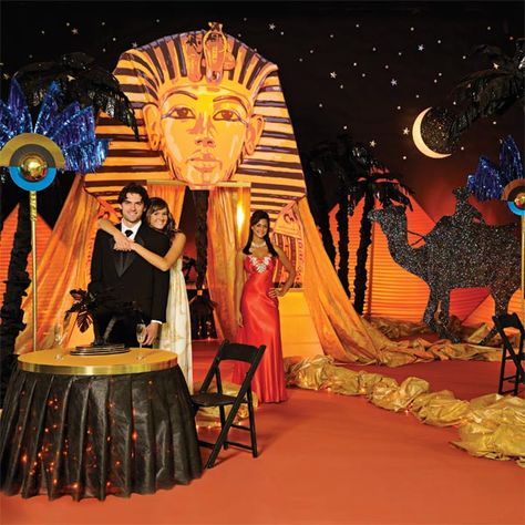 Egyptian Prom Theme, Cleopatra Party, Egyptian Prom, Egypt Party, Egyptian Themed Party, Egyptian Halloween, Prom Decorations, Egyptian Party, Homecoming Themes