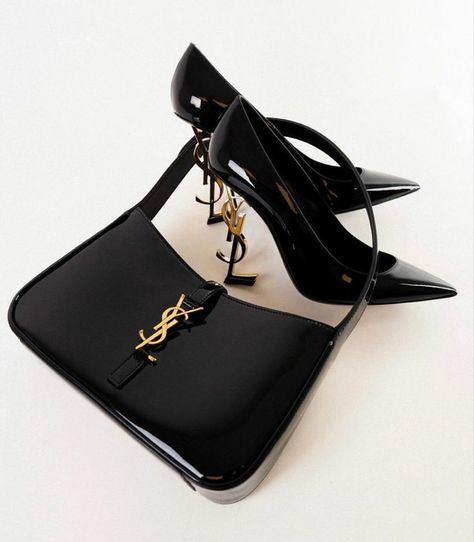 Trendy Heels, Shoes Heels Classy, Ysl Heels, Yves Saint Laurent Shoes, Ysl Shoes, Girly Bags, Heels Classy, Designer Pumps, Girly Shoes