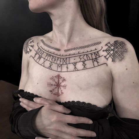 The Nordic Tattoo | Volume 2 Live | Reposted from @vik__ink⁠ ⁠ •••••••••••••••••••••••••••••••••••••⁠ ⁠ #viking #vikings #pagan #pagans #paganfantasy #norse #nordic… | Instagram Remember Tattoo, Pagan Tattoo, Norse Tattoo, Nordic Tattoo, Norse Pagan, December 27, Polynesian Tattoo, Sleeve Tattoos, Geometric Tattoo