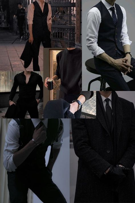 Suits Man Aesthetic, Bodyguard Outfit Men, Mens In Suits, Mafia Fashion Men, Mafia Men Outfit, Suits For Men, Men With Suit, Men In Suits Aesthetic, Men Outfits Formal