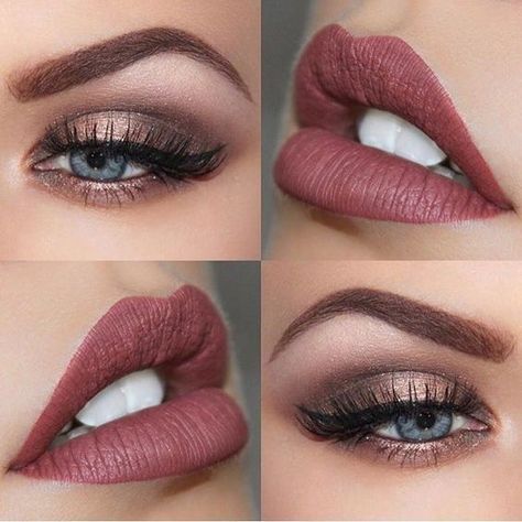 Wedding Hairstyles And Makeup, Fest Smink, Hazel Green Eyes, Flot Makeup, Makeup Nails Designs, Makeup Tip, Smink Inspiration, Beauty Make-up, Makijaż Smokey Eye