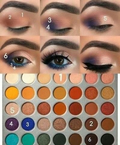 Jaclyn Hill Makeup, Make Up Diy, Jaclyn Hill Eyeshadow Palette, Makeup Morphe, Eyeshadow Tips, Trendy Eyeshadow, Morphe Palette, Makeup Tip, Eye Makeup Palette