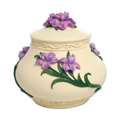 Hand Painted Urn Flowers by Serenity Heart. Our focus is providing products designed to be a ritual which will bring you comfort while aligning with your values. View our full range of Cremation Ashes Caskets & Urns at http://coffincompany.co.uk/urns Ghost Orbs, Ghost Haunting, Hold On To The Memories, To A Special Person, Cremation Ashes, The Mantle, Pet Urns, Hand Painted Flowers, Ceramics Ideas