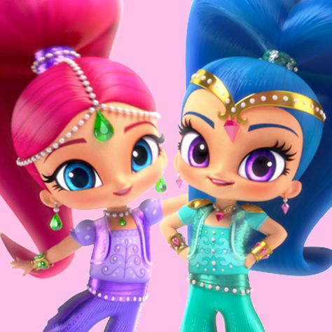 Shimmer and Shine Episodes, Games, Videos on Nick Jr. Kawaii, Disney Cars Bedroom Decor, Disney Cars Bedroom, Choose Outfit, Shimmer And Shine Characters, Nella The Princess Knight, Episode Game, Carnival Baby Showers, Twins Game