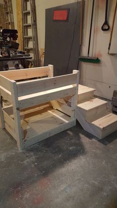 Diy Dog Bunk Bed, Diy Raised Dog Bed, Diy Elevated Dog Bed, Diy Dog Beds, Pet Bunk Bed, Dog Bunk Beds, Dog Beds For Large Dogs, Wood Dog Bed, Raised Dog Beds