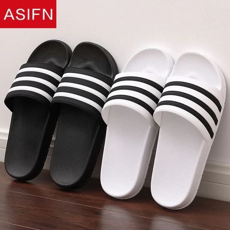 Trending Footwear, Cheap Slippers, White Slippers, Summer Luxury, Slippers For Men, Men's Slippers, Mens Slides, Summer Slippers, Slides Women