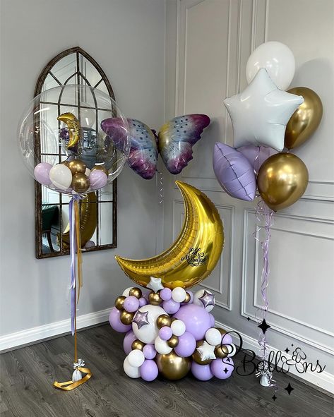 🌙🎈 Elevate Your Eid Celebrations with Personalized Jumbo Balloons! 🦋✨ Get ready to welcome Eid in style with our exquisite jumbo balloons adorned with crescent moons and charming little balloons inside! 🌙🎈 Add a touch of elegance to your decor with our butterfly and crescent balloon arrangements, fully customizable to reflect your unique style and preferences! 🦋✨ DM us now to order and make this Eid unforgettable! 🌟 #EidBalloonsLondon #LondonEidDecor #EidPartyBalloons #EidInLondon #EidCeleb... Eid Balloons, Eid Celebrations, Jumbo Balloons, Balloon Arrangements, Party Balloons, Crescent, Ramadan, In Style, Unique Style