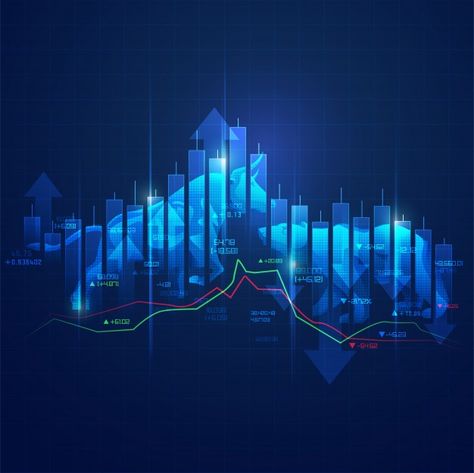 Stock market concept | Premium Vector #Freepik #vector #technology #city #chart #graph Technology City, Vector Technology, Online Trading, Cover Pages, Cologne Cathedral, Stock Market, Premium Vector, Background Images, Stock Images Free