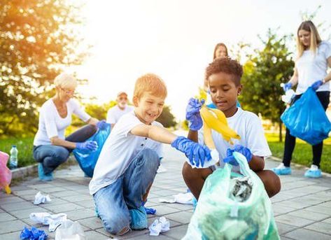 Tips for organizing neighborhood cleanup day | More Than a Dozen Free Resources That Will Make You a Better Homeowner Community Service Ideas, Clean Up Day, Church Youth Group, Sharing Economy, Student Jobs, Classroom Jobs, Garbage Bags, Volunteer Opportunities, Winter Break