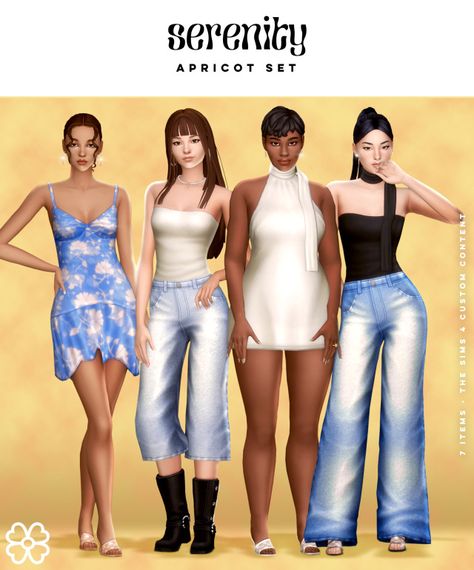 The Sims 4 Cc Elliesimple, Sims 4 Cc For Women, The Sims 4 Clothing Cc, Ts4 Lookbook, Cc Packs, Ts4 Mods, Clothes Cc, Sims Packs, Pelo Sims