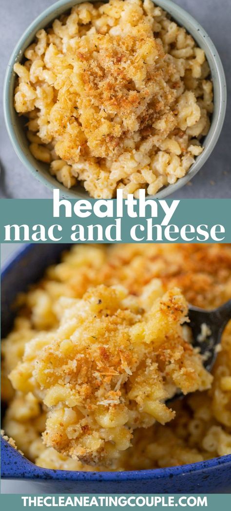 Slow Cooker Mac And Cheese Healthy, Healthy Baked Macaroni And Cheese, Healthy Mac Cheese Recipe, Healthy White Cheddar Mac And Cheese, Crockpot Mac And Cheese Recipe Healthy, Clean Eating Mac And Cheese, Quick Healthy Mac And Cheese, How To Make Healthy Mac And Cheese, Mac And Cheese Recipe Low Calorie