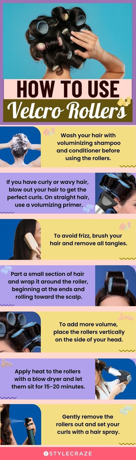 11 Best Velcro Hair Rollers For Bouncy Curls (Buying Guide) Velcro Hair Rollers, Velcro Rollers, Beach Curls, Tight Curls, Bouncy Curls, Types Of Curls, Hair Rollers, Perfect Curls, Good Hair Day