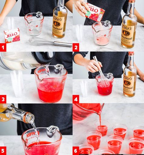 Let's be real...jello shots always bring the party. Get the directions at Delish.com. #jello #shots #howto #withvodka #withtequila #easy #stepbystep #alcohol Camping Party Ideas For Adults, Easy Fruity Cocktails, Mojito Jello Shots, Malibu Jello Shots, Orange Jello Shots, Peach Jello Shots, Cherry Jello Shots, Lemonade Jello Shots, Strawberry Jello Shots