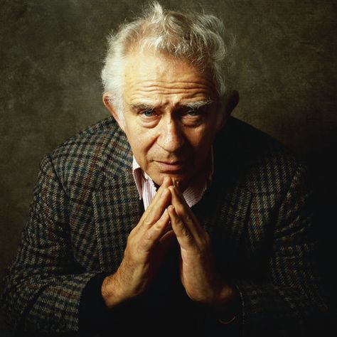 Norman Mailer (1923 - 2007) Pugilistic modern American author, "The Naked and the Dead", "The Executioner's Song" Rembrandt Lighting, Mail Jeevas, Brad Renfro, Life Timeline, Gore Vidal, Norman Mailer, Jewish Books, Essayist, National Book Award