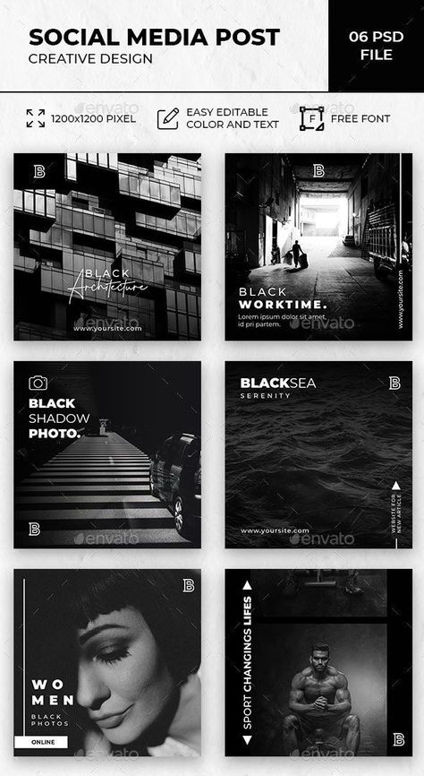 Instagram Feed Layout, Instagram Font, Social Templates, Desain Editorial, Instagram Promotion, Social Media Photography, Instagram Template Design, Instagram Grid, Social Media Pack