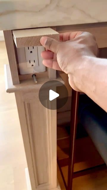 Village Handcrafted Cabinetry on Instagram: "Not a fan of visible outlets? Check this out!

How cool is this hidden outlet system that keeps your cabinetry looking flawless?

So sleek ✨

#HiddenOutlet #CabinetryInnovation #CustomCabinetry #SleekDesign" Kitchen Island Plugs Electrical Outlets, Outlets In Drawers, Outlet Placement On Kitchen Island, Hidden Island Outlets, Island Outlet Ideas, Hidden Outlets In Kitchen Island, Kitchen Outlet Ideas, Kitchen Island Electrical Outlets, Hidden Outlets In Kitchen