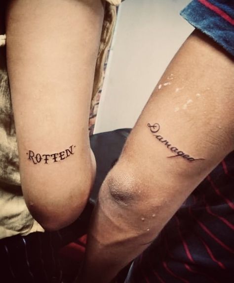 Joker And The Queen Tattoo, Matching Harley And Joker Tattoos, Harley And Joker Love Tattoo, Joker Couple Tattoo, Joker Tattoos For Women, Small Harley Quinn Tattoo, Harley Quinn And The Joker Tattoo, Harley Joker Tattoo, Joker And Harley Quinn Tattoo Couples