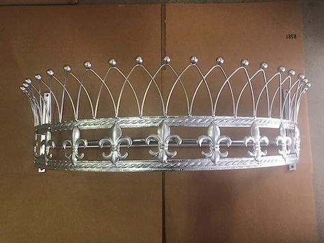 Teester Bed Crown, Canopy Crown, Crown Canopy, Crown Wall Decor, Antique Crown, Princess Canopy Bed, Bed Crown Canopy, Bed Crown, Metal Crown