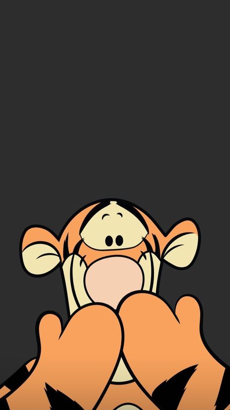 Iphone Cartoon Wallpaper, Wallpaper Iphone Cartoon, Winnie The Pooh Drawing, Iphone Cartoon, Tigger Disney, Tigger Winnie The Pooh, Winnie The Pooh Pictures, Disney Wallpapers, Wallpapers Cartoon