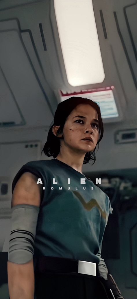 Cailee Spaeny Romulus, Alien 1979 Wallpaper, Rain Carradine Alien Romulus, Alien Romulus Wallpaper, Rain Alien Romulus, Alien Female Art, Cailee Spaeny Alien Romulus, Rain Carradine, Alien Evolution