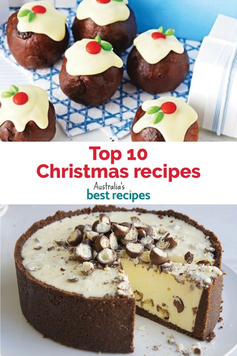 It's beginning to feel a lot like Christmas and around here that means one thing – it's time to get cooking! But don't worry, this year we've done all the hard work and put together 10 of our best Christmas recipes we think should be on everyone's cooking list. Christmas Dessert Australia, Christmas Baking Uk, Christmas Cooking Savoury, Xmas Cooking Ideas, Australian Christmas Recipes, Canadian Christmas Food, Christmas Buffet Ideas Food Easy Recipes, Australian Dessert Recipes, Christmas Panna Cotta