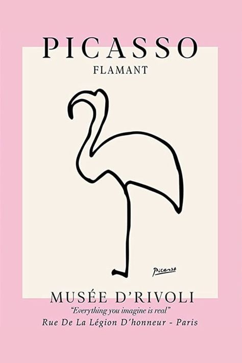 #maximalist #maximaldecor #gallerywall #flamingo #pinkaesthetic #pink #minimaldecor #minimalist #minimal #mcm #midcenturymodern #pablopicasso #picasso #modern #moderndecor #luxurydecor Picasso Aesthetic, Flamingo Aesthetic, Picasso Poster, Miami Preppy Poster, Printable Flamingo Wall Art, Pink Picasso, Pink Malibu Wall Art, Pink Flamingo Decor, Pink Matisse Print