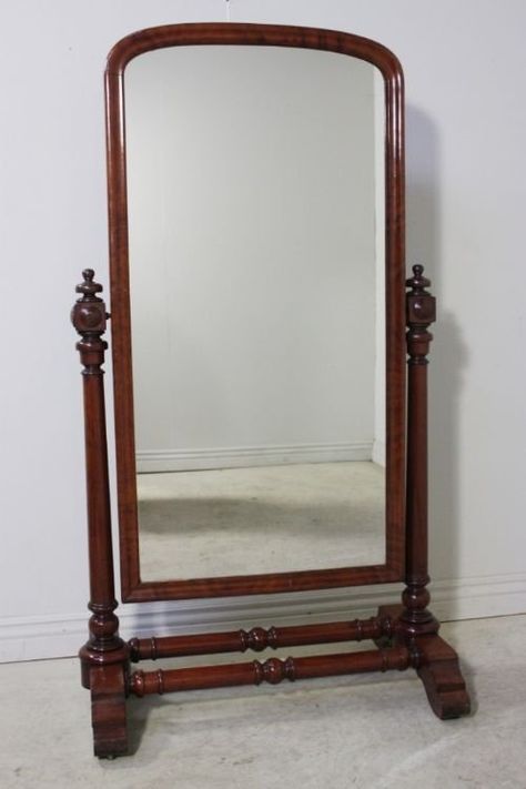 William IV Antique Full Length Cheval Mirror William Iv, Floor Length Mirror, Cheval Mirror, Full Body Mirror, Reference Pictures, Drawing Projects, Antique Mirror, Oversized Mirror, Interior And Exterior