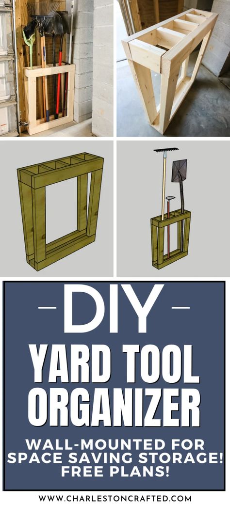 Yard tool storage ideas