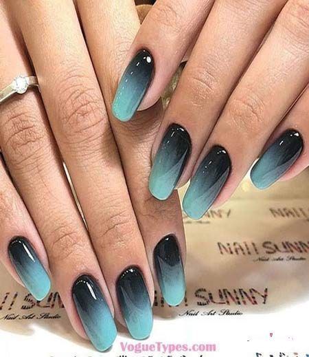 Ombre Nail Art Designs, Unghie Sfumate, Squoval Nails, Ombre Acrylic Nails, Ombre Nail Designs, Nail Art Ombre, Fancy Nails, Gorgeous Nails, Cute Acrylic Nails