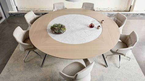 Meet in the round: Ancillary spaces often feel more like home than the office. Potrero415 table and Massaud Conference Seating create a conference space that’s reminiscent of a dining room.  . #coalesse #bringnewlifetowork #officedesign #workplacedesign #officeinspiration #worklife #officefurniture #furnituredesign #seatingdesign #design #workplacetrends #socialspaces #wellness #workplacewellness #socialconnection⁠⠀ Conference Room Round Table, Round Conference Table Meeting Rooms, Round Table Meeting Room, Meeting Room Round Table, Round Meeting Table Office, Office Round Table, Round Table Office, Dining Room Furniture Ideas, Round Office Table