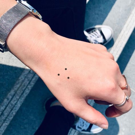 3 Dots Temporary Tattoo Sticker Set of 4 | Etsy Three Dots Tattoo Meaning, Dot Tattoo Meaning, 3 Dot Tattoo, Triangle Tattoo Meaning, Dot Tattoos, Omerta Tattoo, Custom Temporary Tattoos, Hand Tattoos For Women, Three Dots