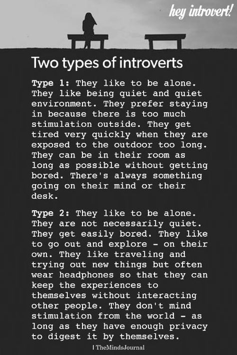 definitely number 2, i consider myself more ambiverted than introverted Intervert Quotes, Introvert Diaries, Introvert Personality, Introvert Problems, Introverts Unite, Introvert Quotes, Infj Personality, Vie Motivation, Introverted