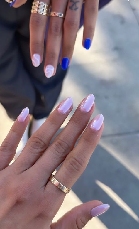 Basic Nails Ideas, Nail Inspo Neutral, Basic Nail Ideas, Bts Nails, Color Trends 2024, Disco Cake, Basic Nail, Hoco Nails, Engagement Nails