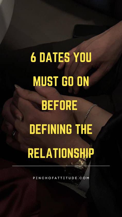 Before diving into a relationship, these types of dates for couples are a must! Each one gives you insight into who they really are. Whether it's a road trip or a cozy dinner, you’ll get closer to defining the relationship and finding out if it's meant to last! 🚗💑 #TypesOfDatesForCouples #DatingBeforeRelationship #DefiningTheRelationship #TypesOfCoupleDates #TypesOfDatesToGoOn Healthy Dating Relationships, Types Of Dates For Couples, Dating To Relationship, Healthy Relationship Timeline, Dating In 40s, Dating Timeline Relationships, Relationship Needs List, Relationship Standards List, How To Date