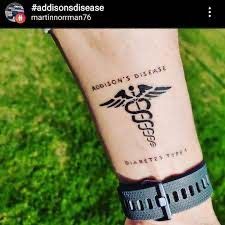 Medical Alert Tattoo, Addison's Disease, Medical Tattoo, Addisons Disease, Medical Alert, Name Tattoos, S Tattoo, Tattoo Images, Tattoo Studio