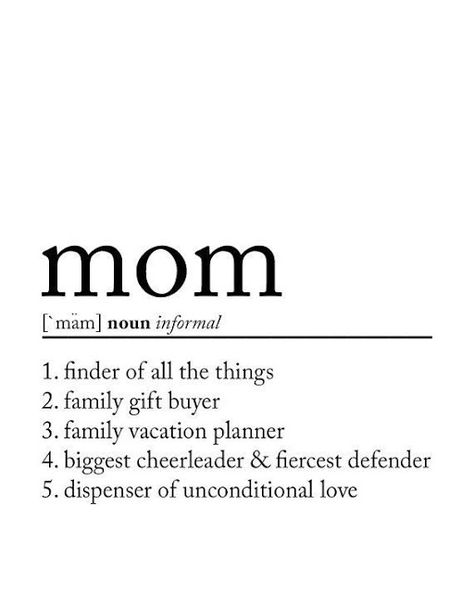 Mother's Day Shopping Notes For Mom, Mom And Baby Line Art, Quotes About Career, Mothersday Quotes, Plant Quotes, Mom Definition, Birthday Wishes Messages, Quotes Family, To My Mom