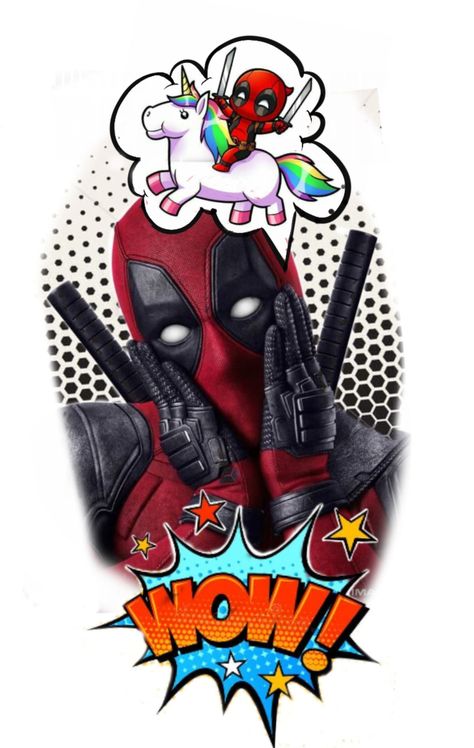 Pop Art Tattoo Design, Deadpool Tattoo Design, Marvel Tattoo Design, Deadpool Tattoo Ideas, Bushido Tattoo, Shen Long Tattoo, Deadpool Tattoo, Colored Tattoo Design, Pop Art Tattoos