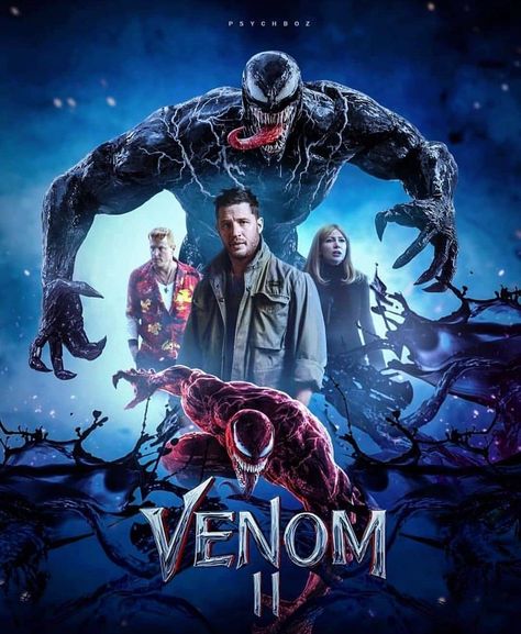 Carnage Movie, Film Venom, Venom Let There Be Carnage, Venom Symbiote, Let There Be Carnage, Art Spiderman, All Spiderman, Venom 2, Latest Hollywood Movies