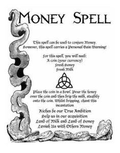 Fan Made / Alternate Pages | charmed! Spell Witchcraft, Money Spells Magic, Powerful Money Spells, Candle Magic Spells, White Magic Spells, Witchcraft Spells For Beginners, Hoodoo Spells, Witchcraft Magic, Money Spells That Work