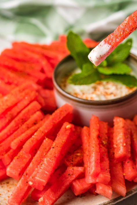 Watermelon Fries Coconut Lime Dip, Grilled Pineapple Tajin, Watermelon Sticks With Coconut Lime Dip, Watermelon Sticks With Dip, Watermelon Fries With Lime Dip, Watermelon French Fries, Watermelon Fries With Coconut Lime Dip, Watermelon Dipping Sauce, Watermelon Fries With Strawberry Dip