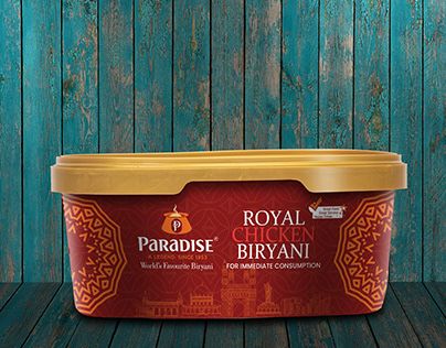 Biryani Packaging, Design Advertising, Biryani, Product Design, Paradise, Packaging, Design