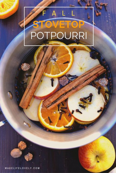 A Fall Stovetop Potpourri recipe that will have your home smelling JUST like fall! Made from nature + takes just a few minutes to make.  #FallIntoClean #ad Fall Stovetop Potpourri, Stove Potpourri, Potpourri Recipe, Fall Potpourri, Natural Potpourri, Fall Smells, Homemade Potpourri, Simmer Pots, Stove Top Potpourri