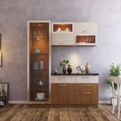 Dinning Cupboard Design, Crockery Cabinet Design Dining Rooms Cupboards, Crockery Unit Design Dining Rooms, Modern Crockery, Crockery Cabinet Design, Crockery Cabinet, Crockery Unit Design, Almirah Designs, Crockery Design