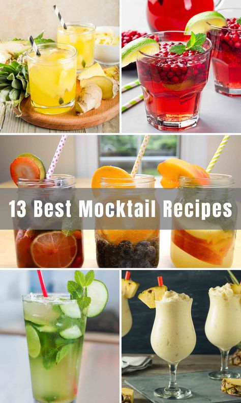 13 Best Mocktail Recipes (Pineapple Ginger Beer Mocktail + More) Mocktails Ginger Beer Non Alcoholic, Tiki Mocktail Recipe, Colorful Mocktail Recipe, Mocktails Gingerale, Ginger Mocktail Recipes, Gingerale Mocktail Recipes, Ginger Ale Mocktail Recipe, Flamingo Mocktails, Ginger Beer Mocktail Non Alcoholic