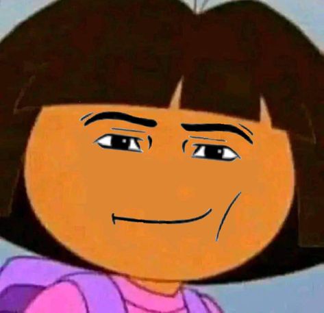 Roblox The Rock Side Eye, Dora Pfp, Dora Memes, School Pfp, Dora Funny, Side Eye, Pfp Ideas, Dora The Explorer, Face Stickers